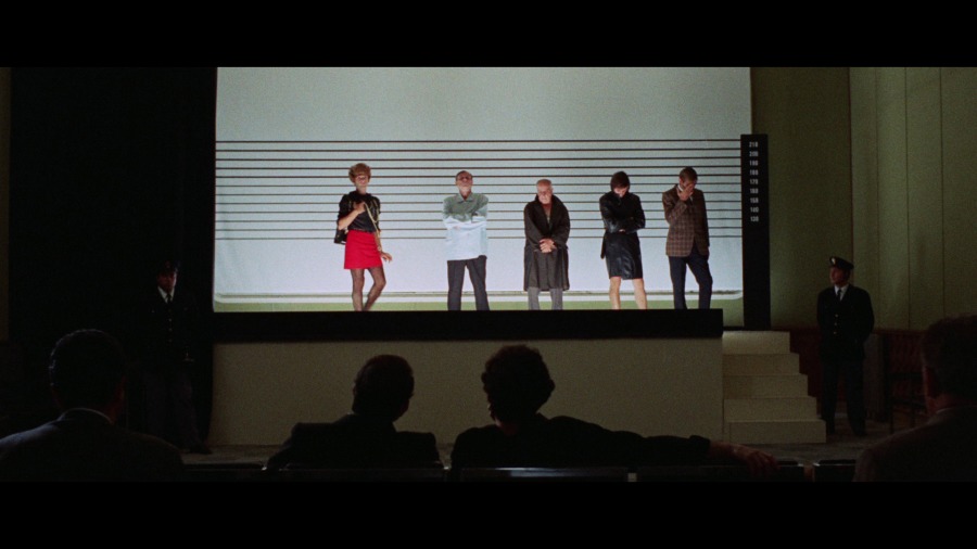 Screen capture from The Bird with the Crystal Plumage