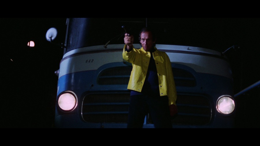 Screen capture from The Bird with the Crystal Plumage