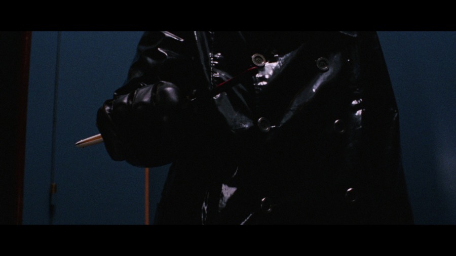 Screen capture from The Bird with the Crystal Plumage