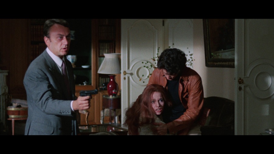 Screen capture from The Bird with the Crystal Plumage