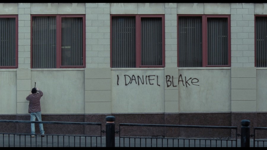 Screen capture from I, Daniel Blake