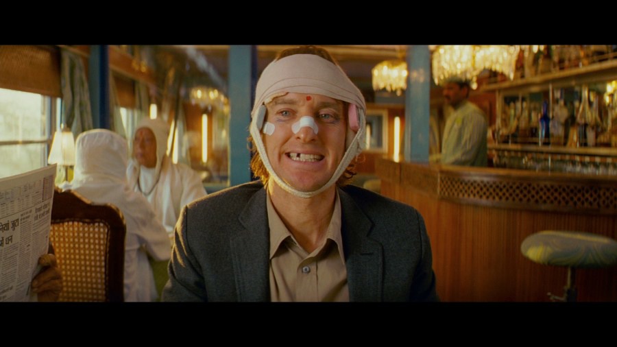Screen capture from The Darjeeling Limited