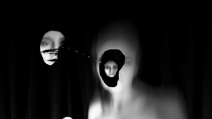Screen capture from David Lynch: The Art Life