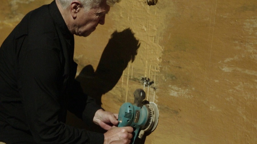 Screen capture from David Lynch: The Art Life