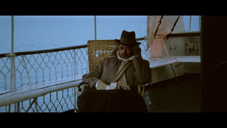 Screen capture from Death in Venice