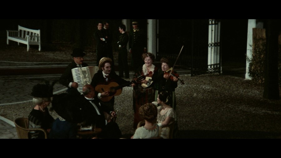 Screen capture from Death in Venice