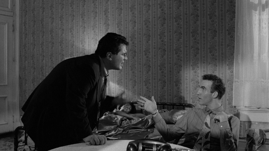 Screen capture from Down by Law