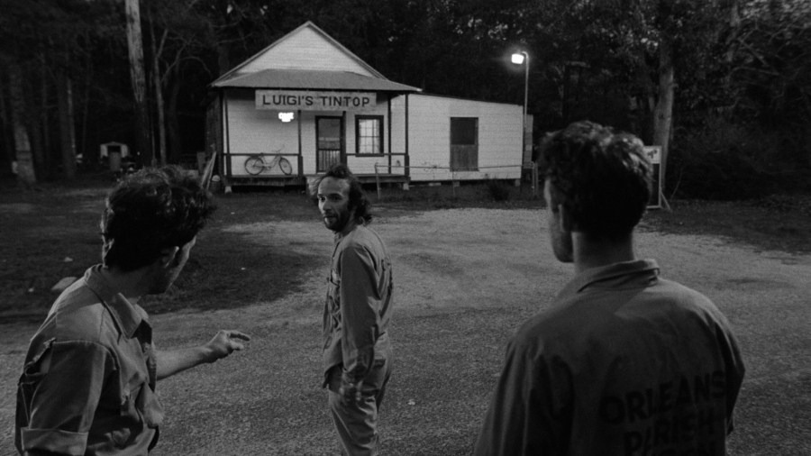 Screen capture from Down by Law