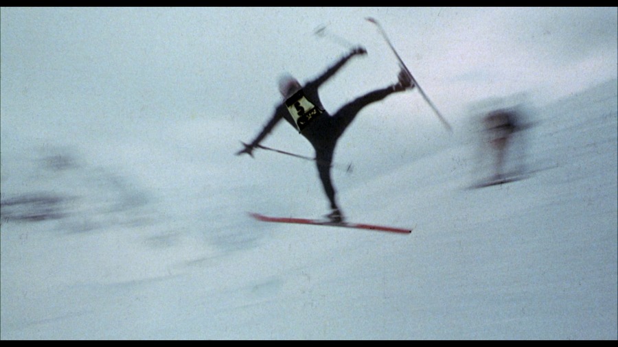 Screen capture from Downhill Racer