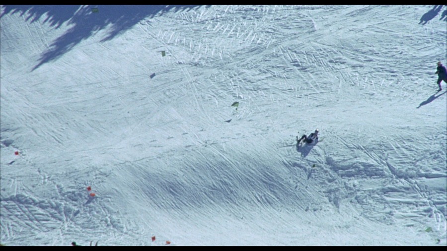 Screen capture from Downhill Racer
