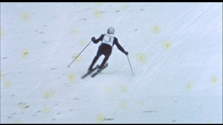 Screen capture from Downhill Racer