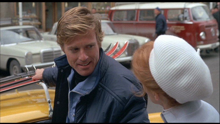 Screen capture from Downhill Racer