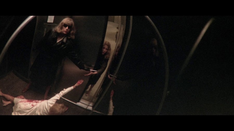 Screen capture from Dressed to Kill