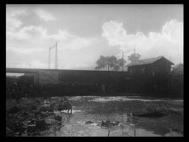 Screen capture from Drunken Angel