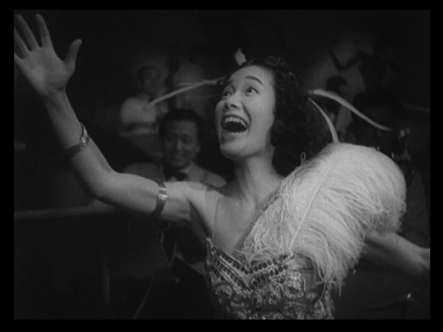 Screen capture from Drunken Angel