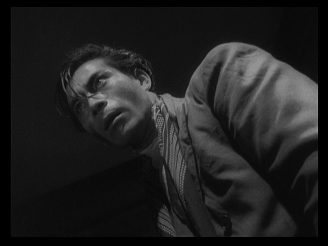 Screen capture from Drunken Angel