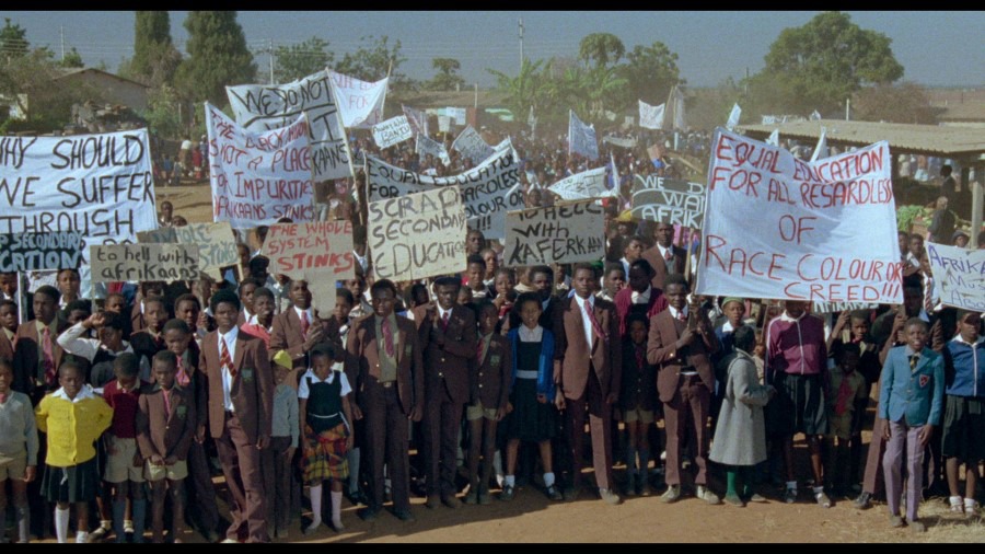 Screen capture from A Dry White Season