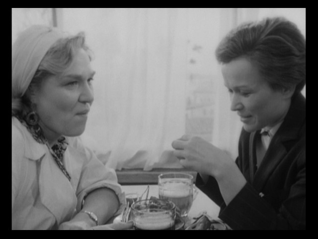 Screen capture from Larisa Shepitko