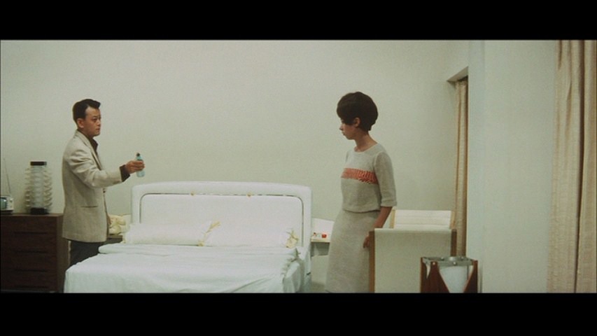 Screen capture from Oshima's Outlaw Sixties