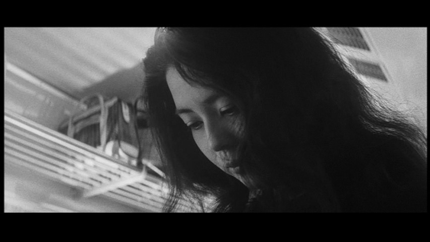 Screen capture from Oshima's Outlaw Sixties