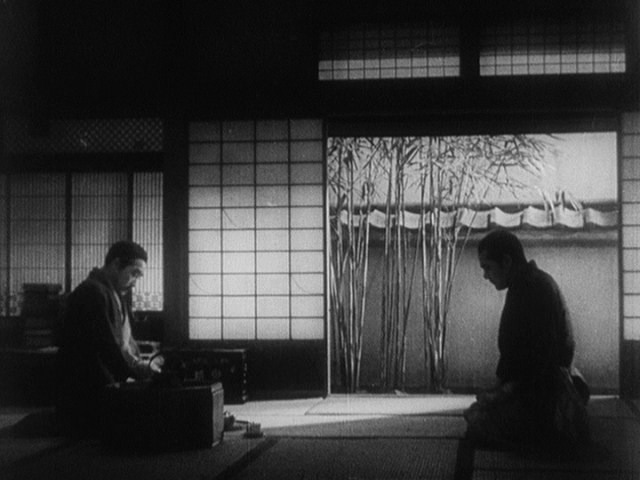 Screen capture from The First Films of Akira Kurosawa
