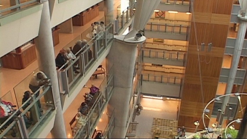 Screen capture from The Actuality Dramas of Allan King