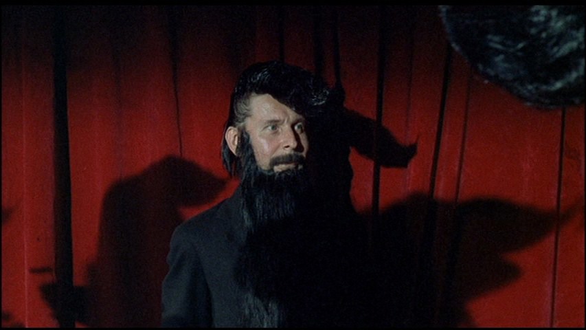 Screen capture from Aki Kaurismäki’s Leningrad Cowboys