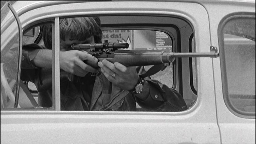 Screen capture from Early Fassbinder