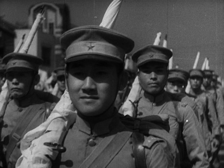 Screen capture from Kinoshita and World War II