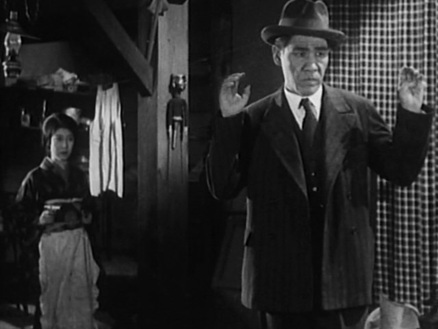 Screen capture from Silent Ozu—Three Crime Dramas