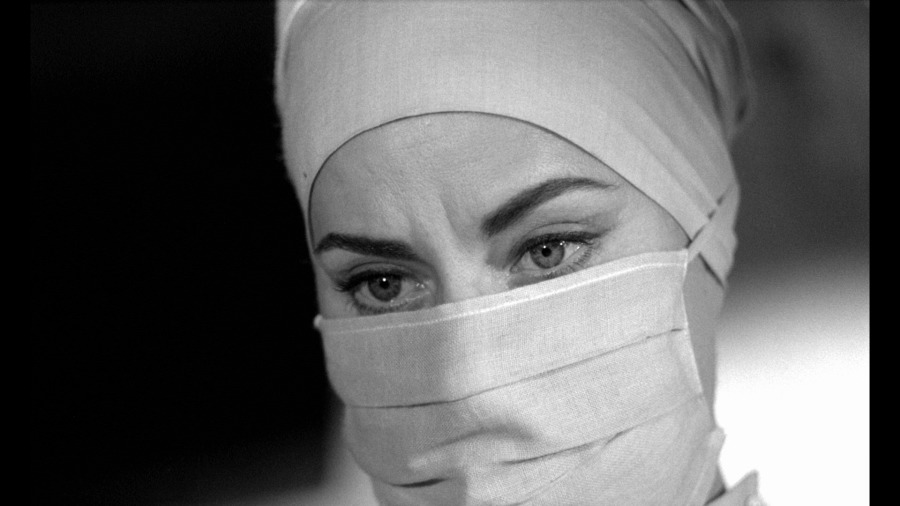 Screen capture from Eyes Without a Face