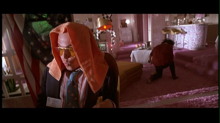 Screen capture from Fear and Loathing in Las Vegas