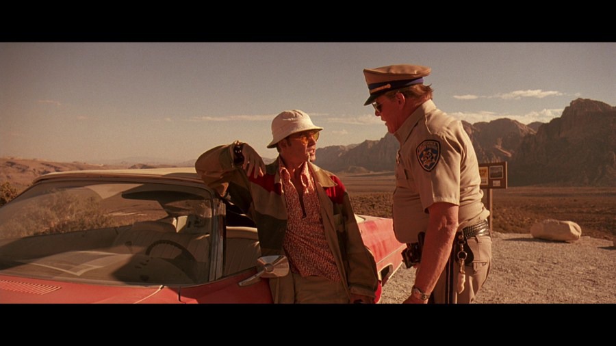 Screen capture from Fear and Loathing in Las Vegas
