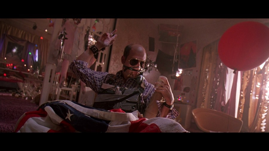 Screen capture from Fear and Loathing in Las Vegas