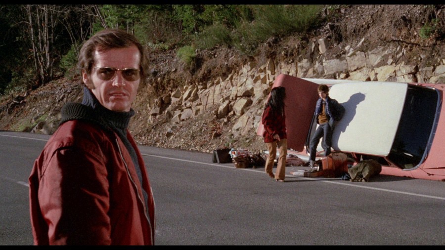 Screen capture from Five Easy Pieces