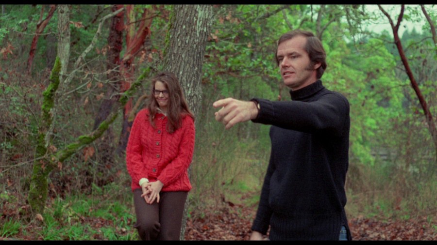 Screen capture from Five Easy Pieces