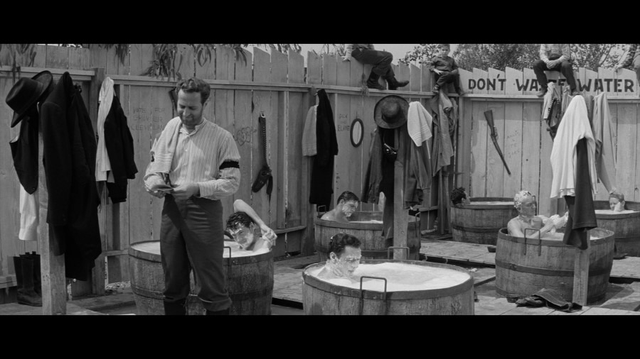 Screen capture from Forty Guns