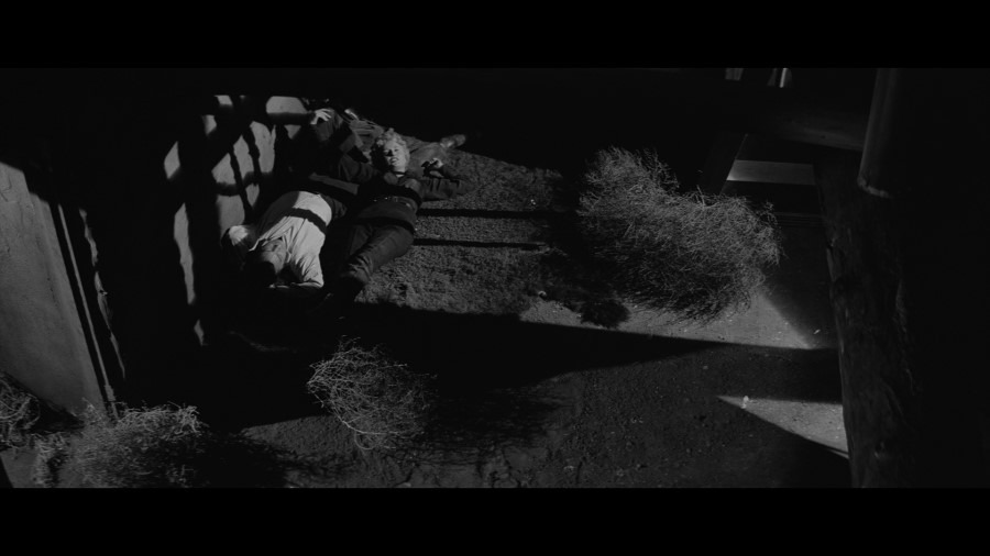 Screen capture from Forty Guns