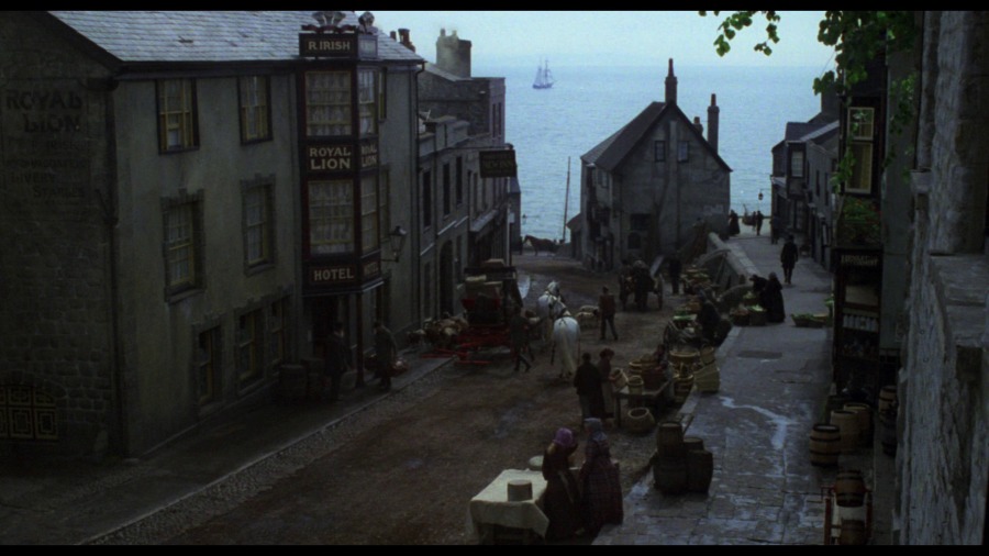Screen capture from The French Lieutenant’s Woman