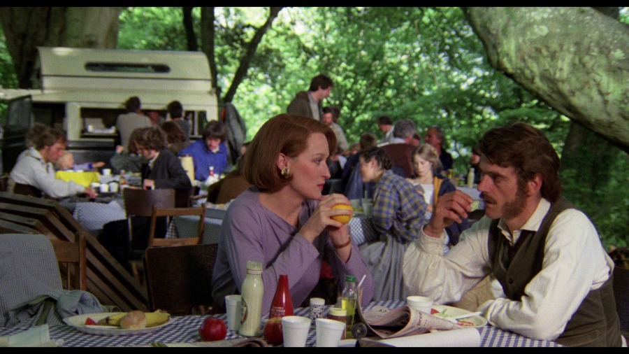 Screen capture from The French Lieutenant’s Woman