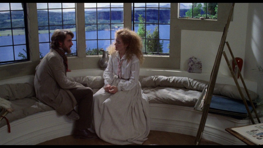 Screen capture from The French Lieutenant’s Woman