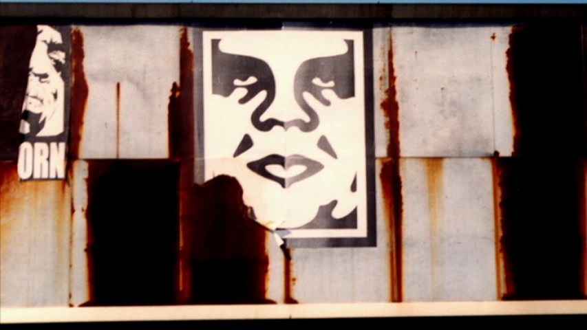 Screen capture from Exit Through the Gift Shop