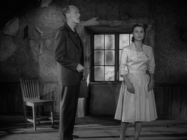 Screen capture from A Film Trilogy by Ingmar Bergman