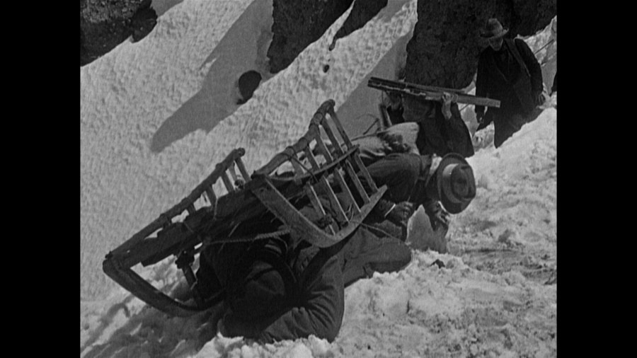 Screen capture from The Gold Rush