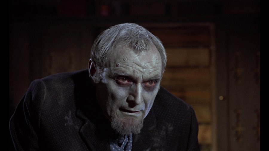Screen capture from The Gorgon