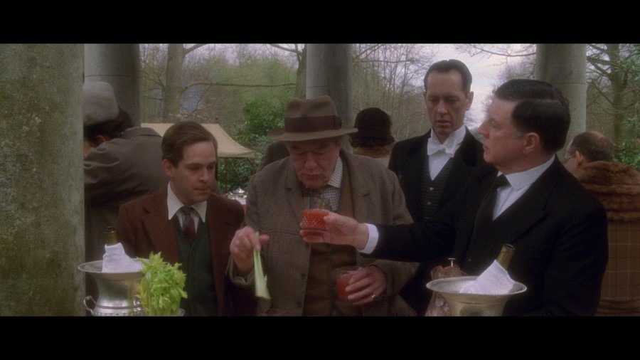 Screen capture from Gosford Park