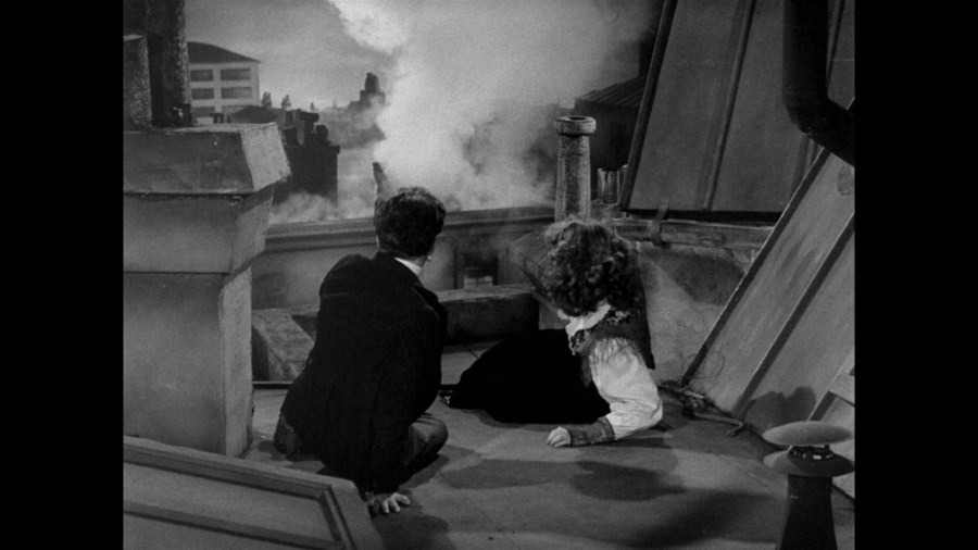 Screen capture from The Great Dictator