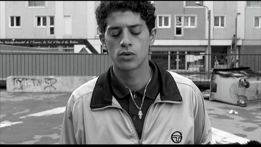 Screen capture from La haine