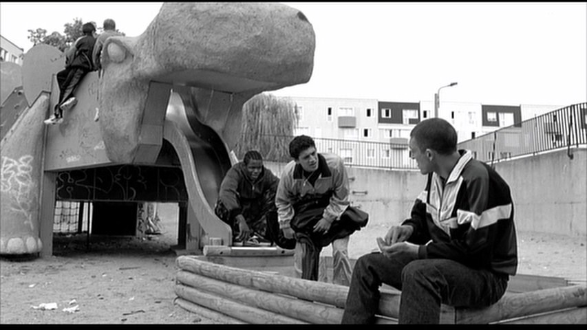 Screen capture from La haine