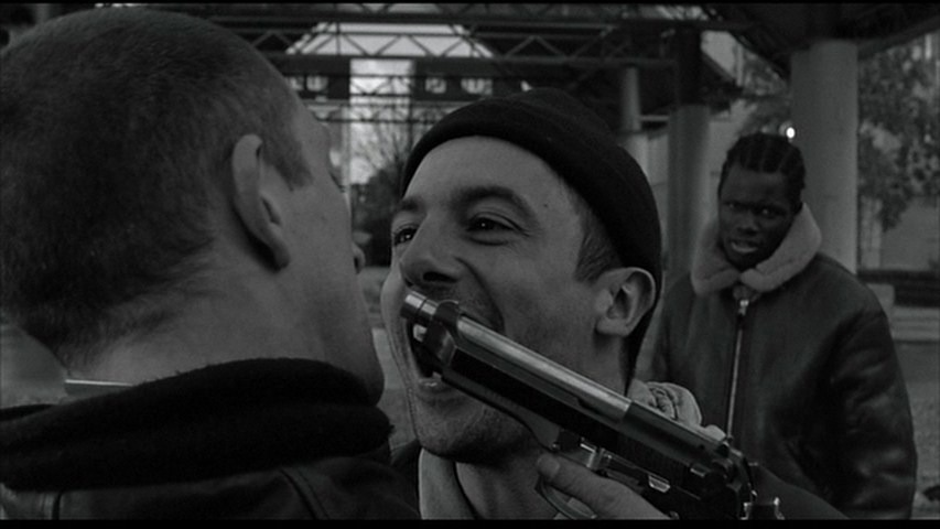 Screen capture from La haine
